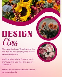 Fall Design Class Sept. 17 from Beecher Florist, flower delivery in Beecher