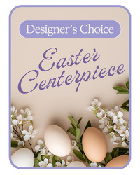 Designer's Choice Easter Centerpiece from Beecher Florist, flower delivery in Beecher