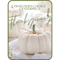 Designer's Choice Thanksgiving Centerpiece from Beecher Florists, flower delivery in Beecher