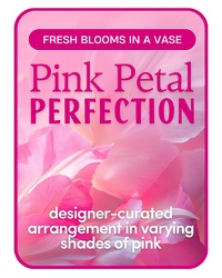 Pink Petal Perfection – Designer's Choice from Beecher Florist, flower delivery in Beecher