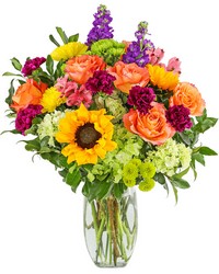 Luxe Seasonal Blooms from Beecher Florists, flower delivery in Beecher