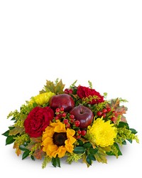 Autumn Orchard Centerpiece from Beecher Florist in Beecher, IL