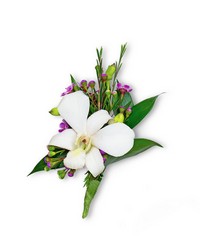 Flawless Boutonniere from Beecher Florists, flower delivery in Beecher