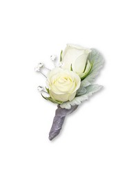 Virtue Boutonniere from Beecher Florists, flower delivery in Beecher