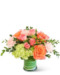 Coral Calma from Beecher Florists, flower delivery in Beecher