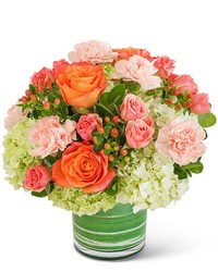 Coral Nectar from Beecher Florists, flower delivery in Beecher