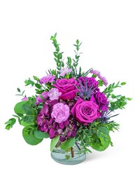 Mod Magenta from Beecher Florists, flower delivery in Beecher