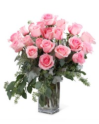 Pink Roses (24) from Beecher Florists, flower delivery in Beecher