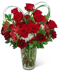 Showstopping Heart of Love from Beecher Florists, flower delivery in Beecher
