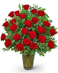 Two Dozen Elegant Red Roses from Beecher Florist in Beecher, IL