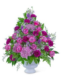 Gracefully Majestic Urn from Beecher Florists, flower delivery in Beecher