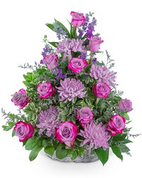 Gracefully Majestic Basket from Beecher Florists, flower delivery in Beecher