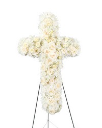 Sail to the Sky Cross from Beecher Florist in Beecher, IL