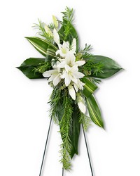 Cross of Comfort from Beecher Florists, flower delivery in Beecher