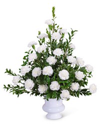 Divine Blessings Urn from Beecher Florists, flower delivery in Beecher