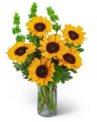 Sunflowers and Bells from Beecher Florist in Beecher, IL