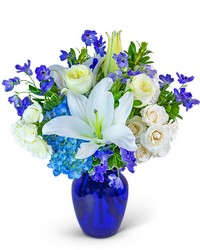 Blue Beauty from Beecher Florists, flower delivery in Beecher