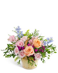 Botanical Basket from Beecher Florist, flower delivery in Beecher