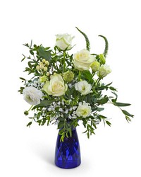 Cloud in Cobalt from Beecher Florist, flower delivery in Beecher