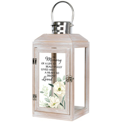 In Memory Lantern from Beecher Florist, flower delivery in Beecher